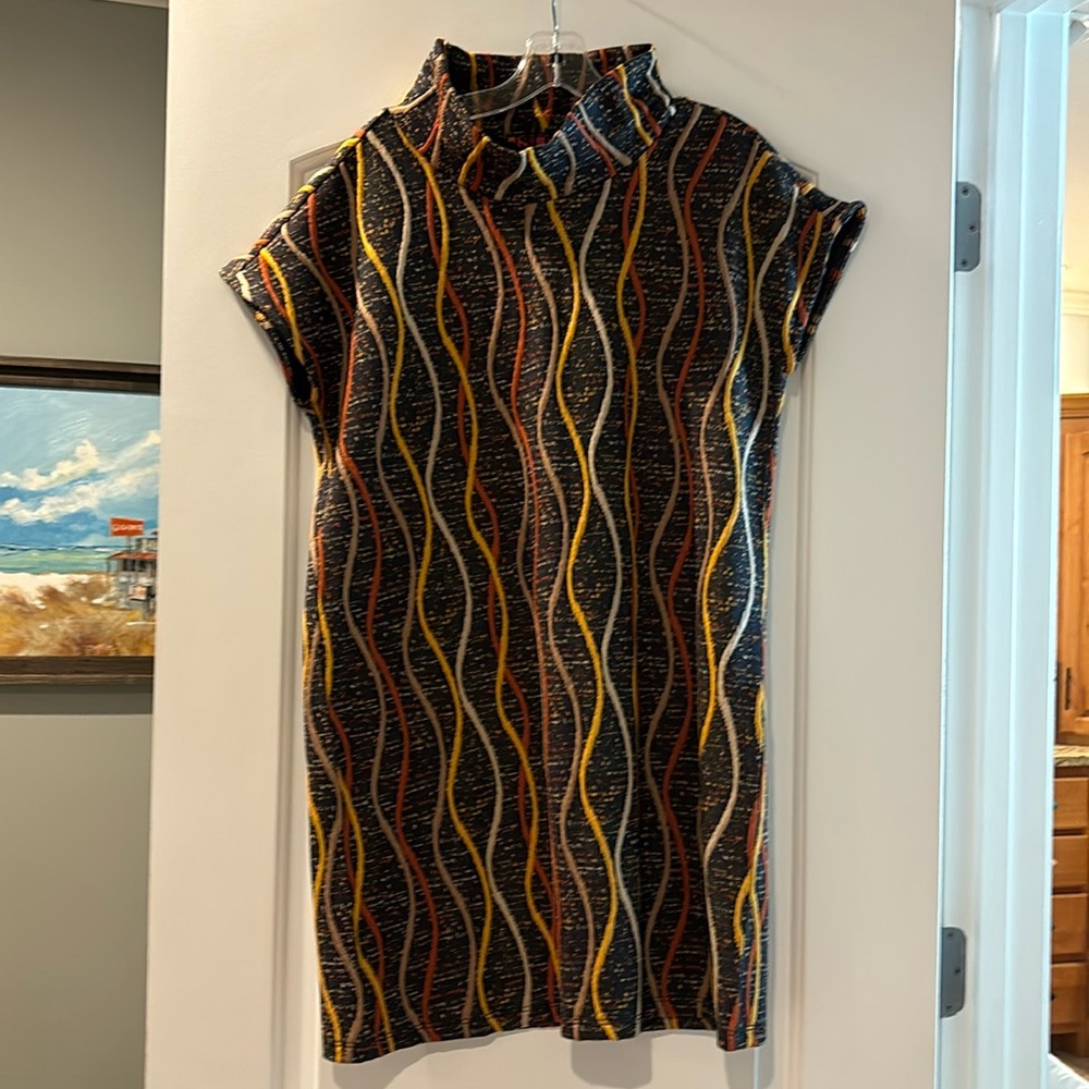 Brand New Knit Graphic Dress
